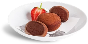 chocolate mochi dessert