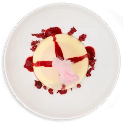 cherry blossom dome dessert