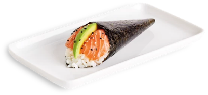 salmon avocado temaki
